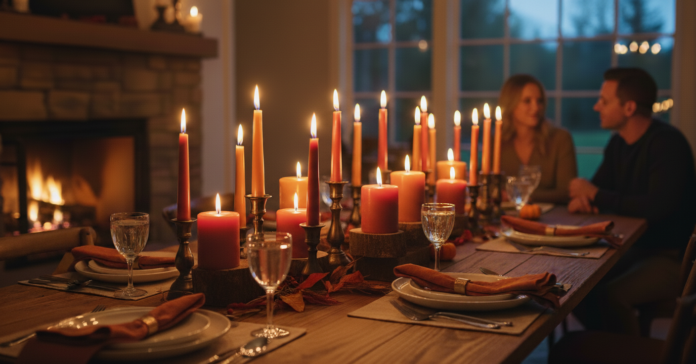 Orange Candles