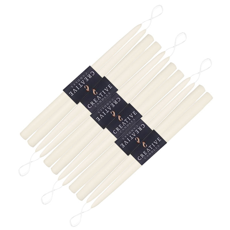 Taper Candles 18" - 12/box ivory