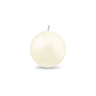 Ivory Ball Candles (2"-4" diameter)