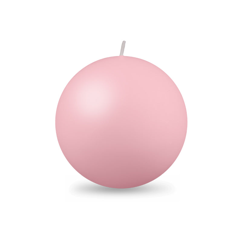 Petal Pink Ball Candles (2"-4" diameter)