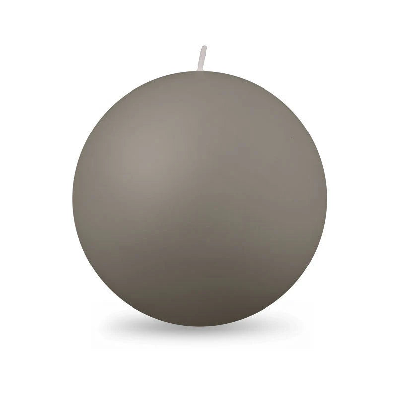 Paris Gray Ball Candles (2"-4" diameter)