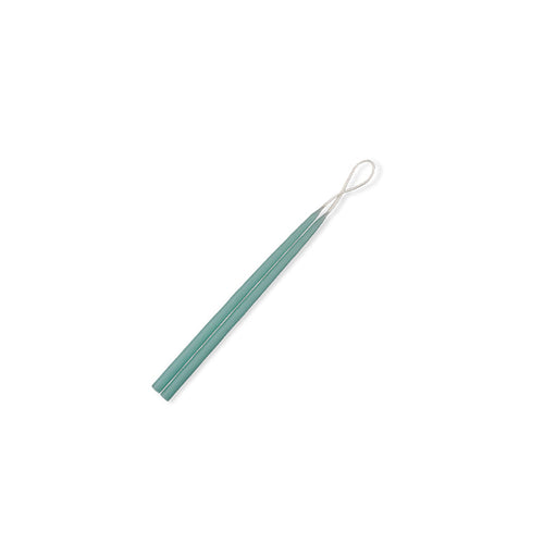 6 in celebration candles aqua