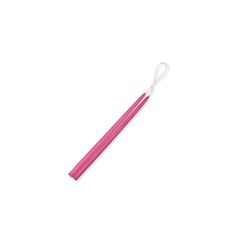 6 in celebration candles hot pink