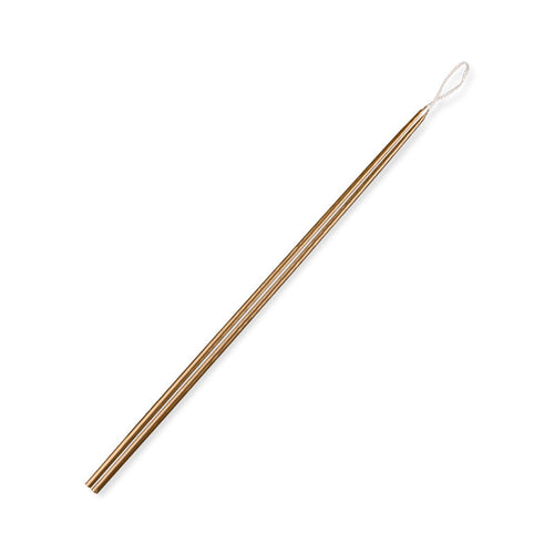 15 in celebration candles metallic roman bronze