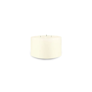 Ivory Contemporary Pillar Candle (6" diameter)