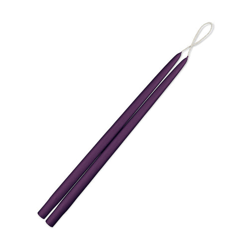 Taper Candles 12" - 12/box purple