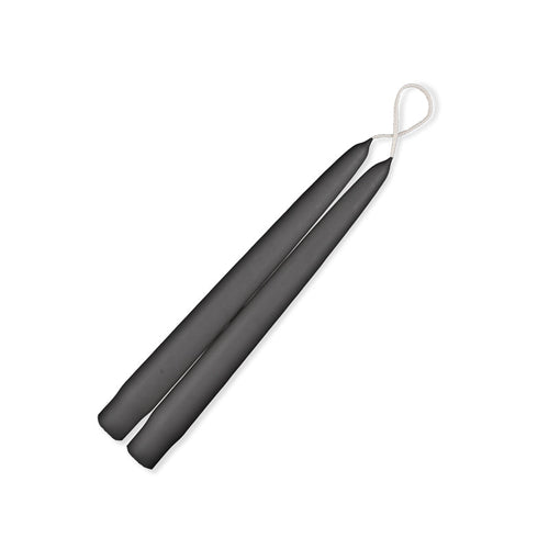 Taper Candles 9" - 12/box Pewter