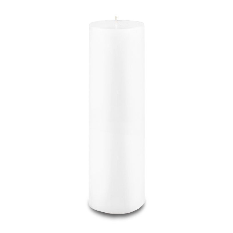 Contemporary Pillar Candle 3" x 12" White