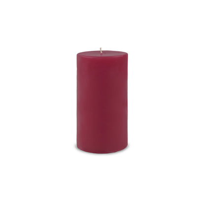 Classic Pillar Candle 3" x 6" - red