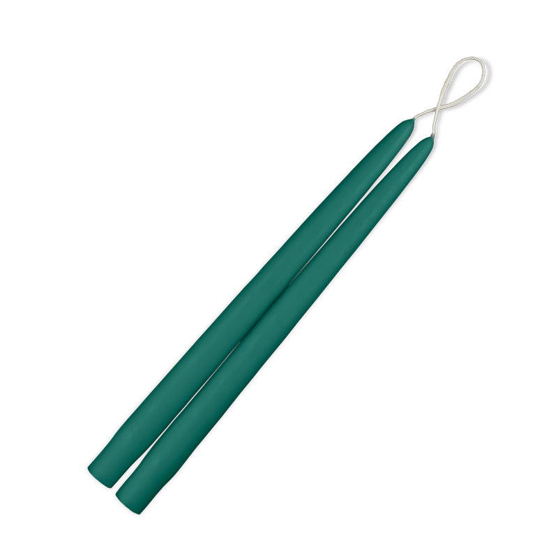 Taper Candles 12" - 1 pair - turquoise