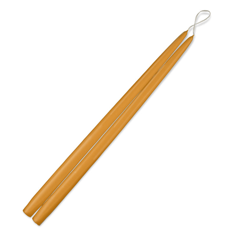 Taper Candles 18” - 1 pair Maize