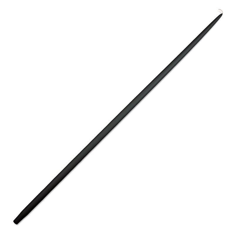 Black Taper Candle 39.4"