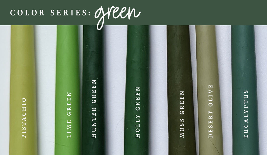 Color Series: What Green Candles Does Creative Candles Offer?