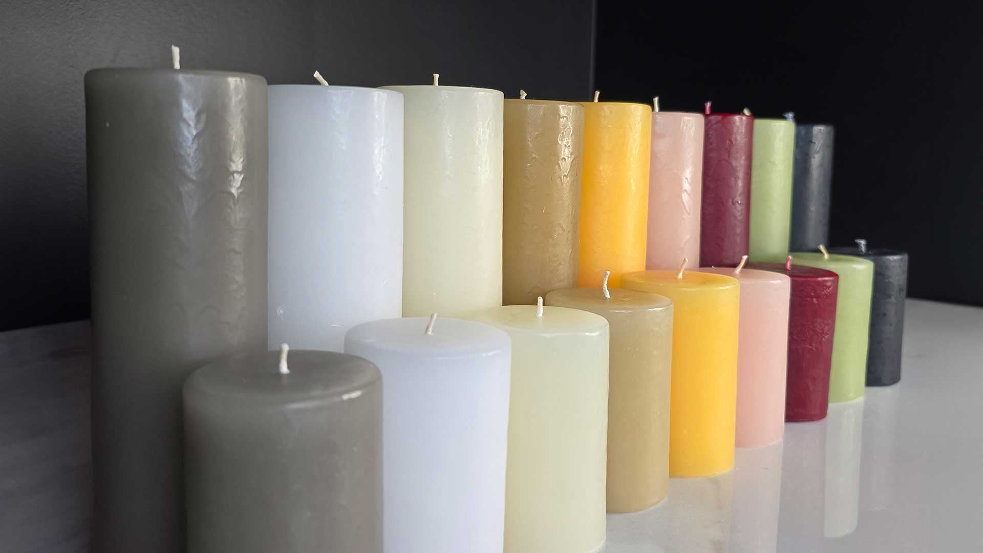 Petite Pillar Candles