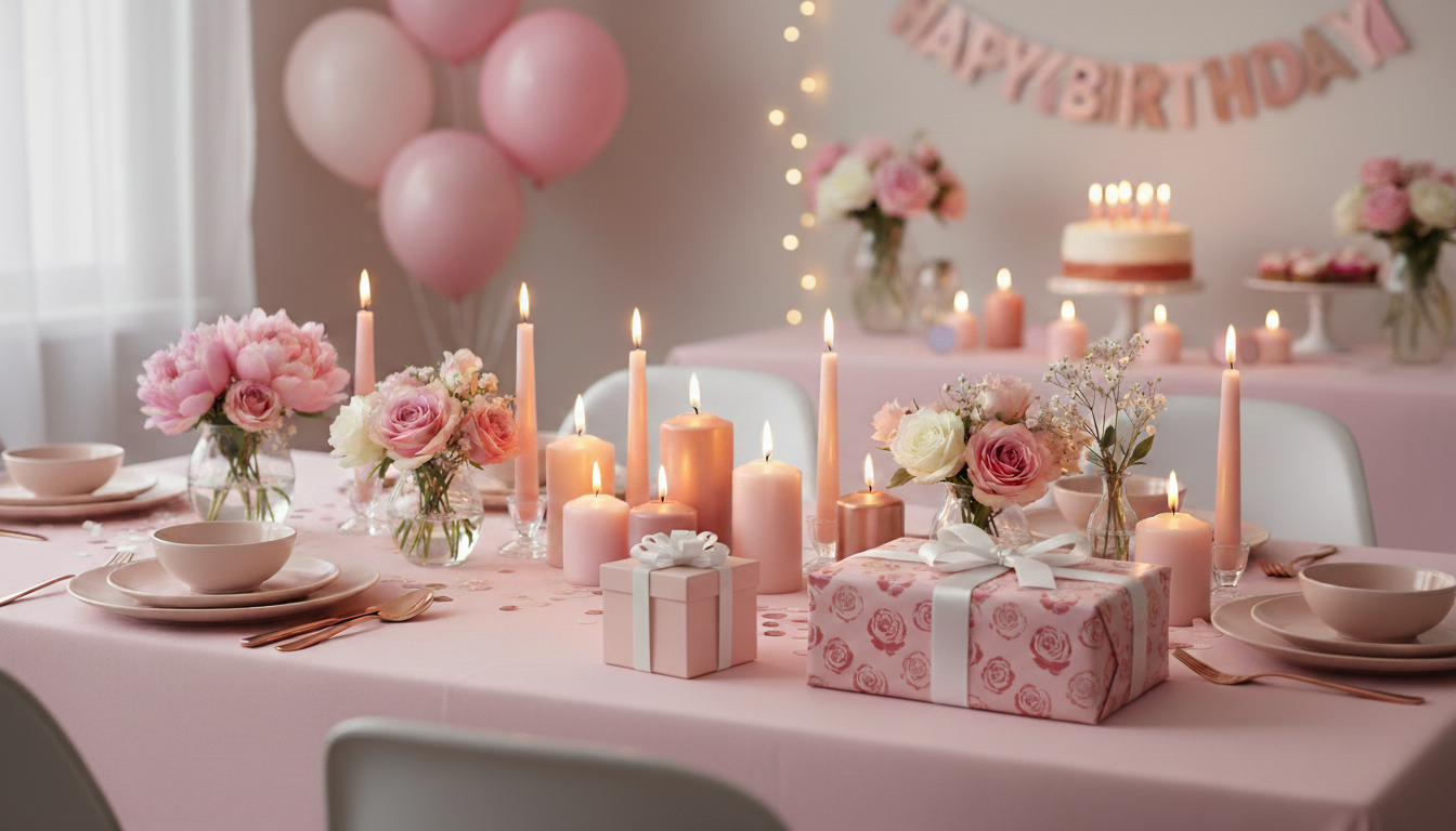 Pink Candles
