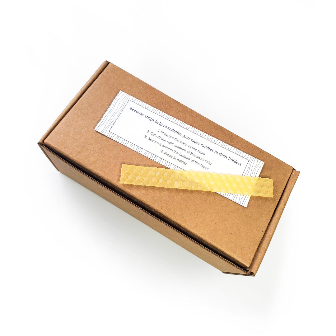 Beeswax fitter strip on top of proper use instruction