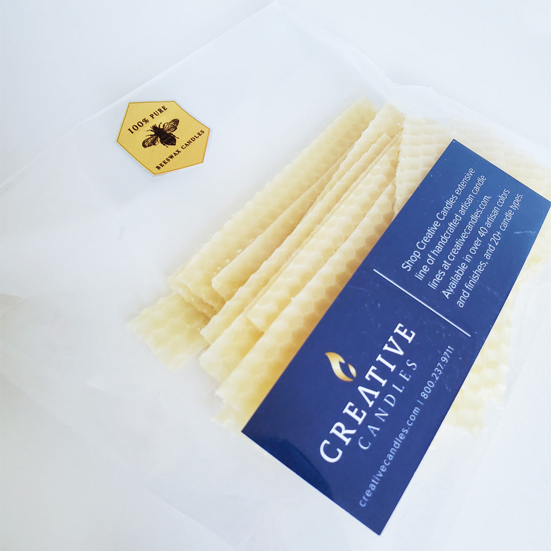 25 count of beeswax fitter strips