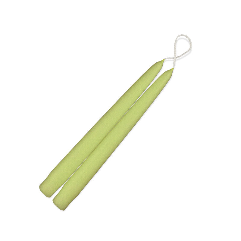 Taper Candles 9" - 12/box Pistachio