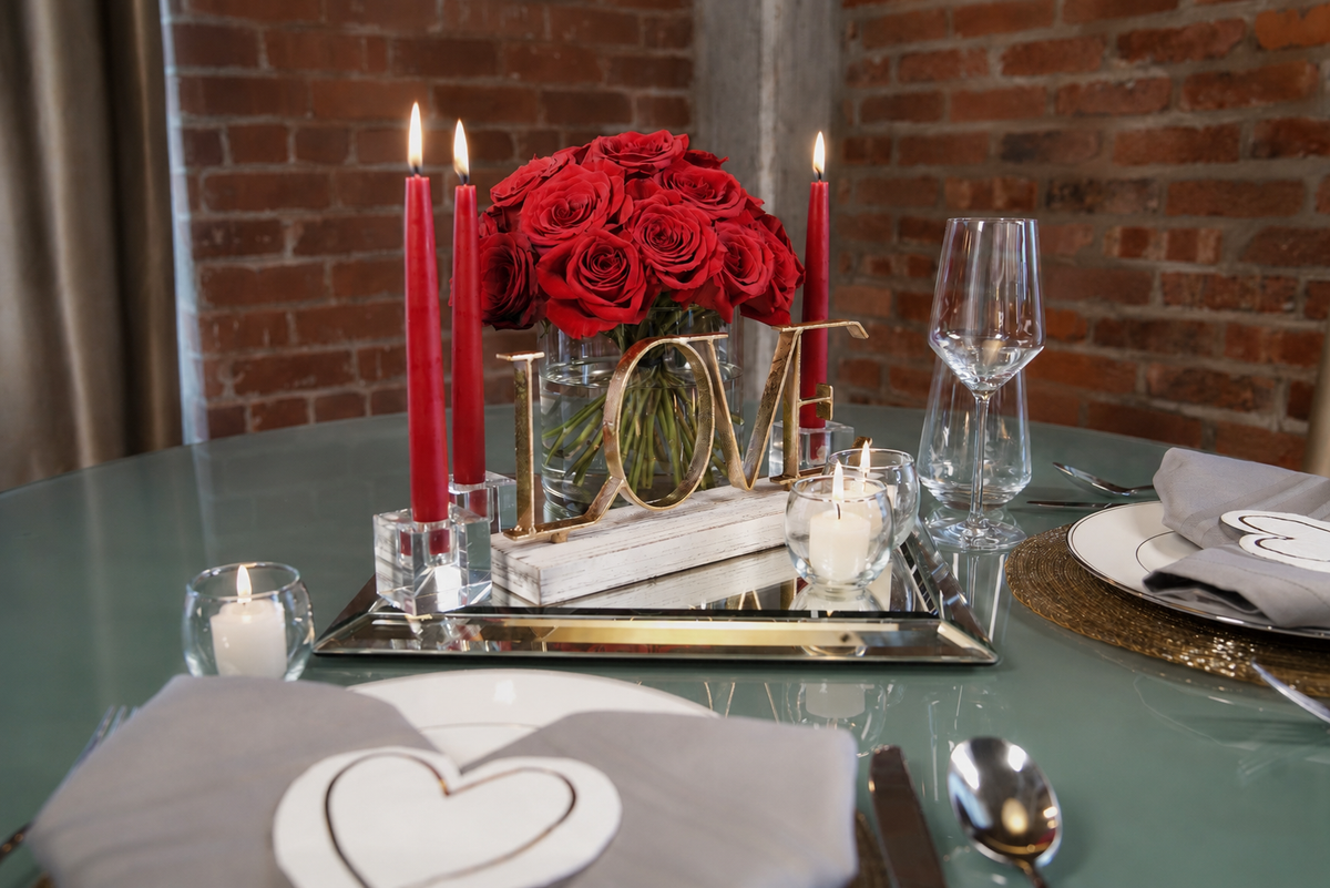 Taper Candles (7/8" diameter) - Crimson