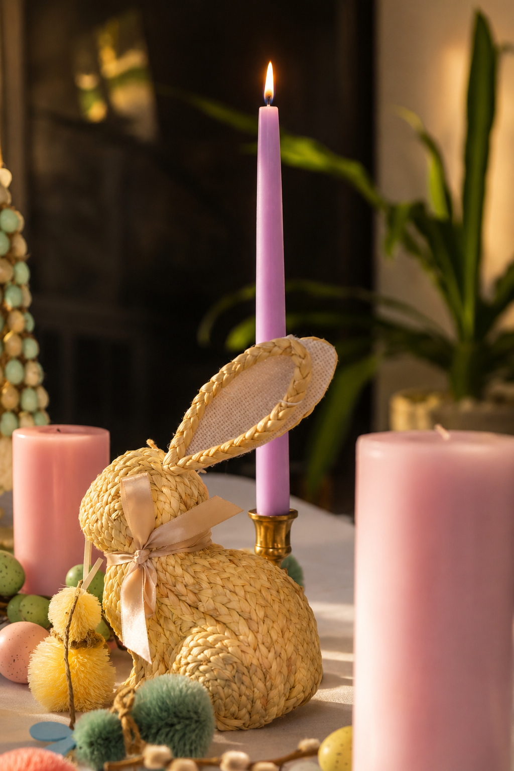 Taper Candles (7/8" diameter) - Wisteria