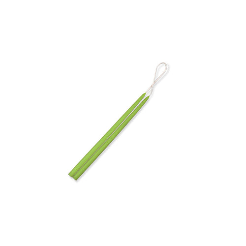 6 in celebration candles limegreen