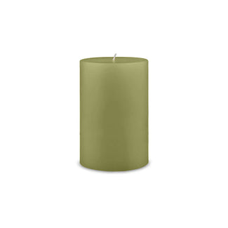 pillar candle desert olive