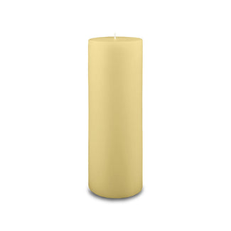 9in pillar candle beeswax