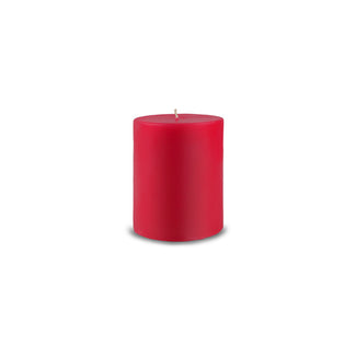 Holiday Red Classic Pillar Candle (3" diameter)
