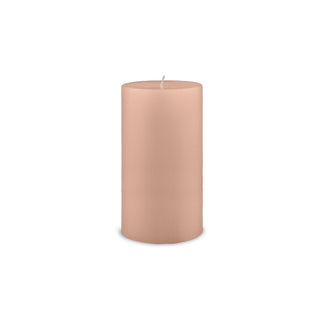 6in classic pillar candle barely blush