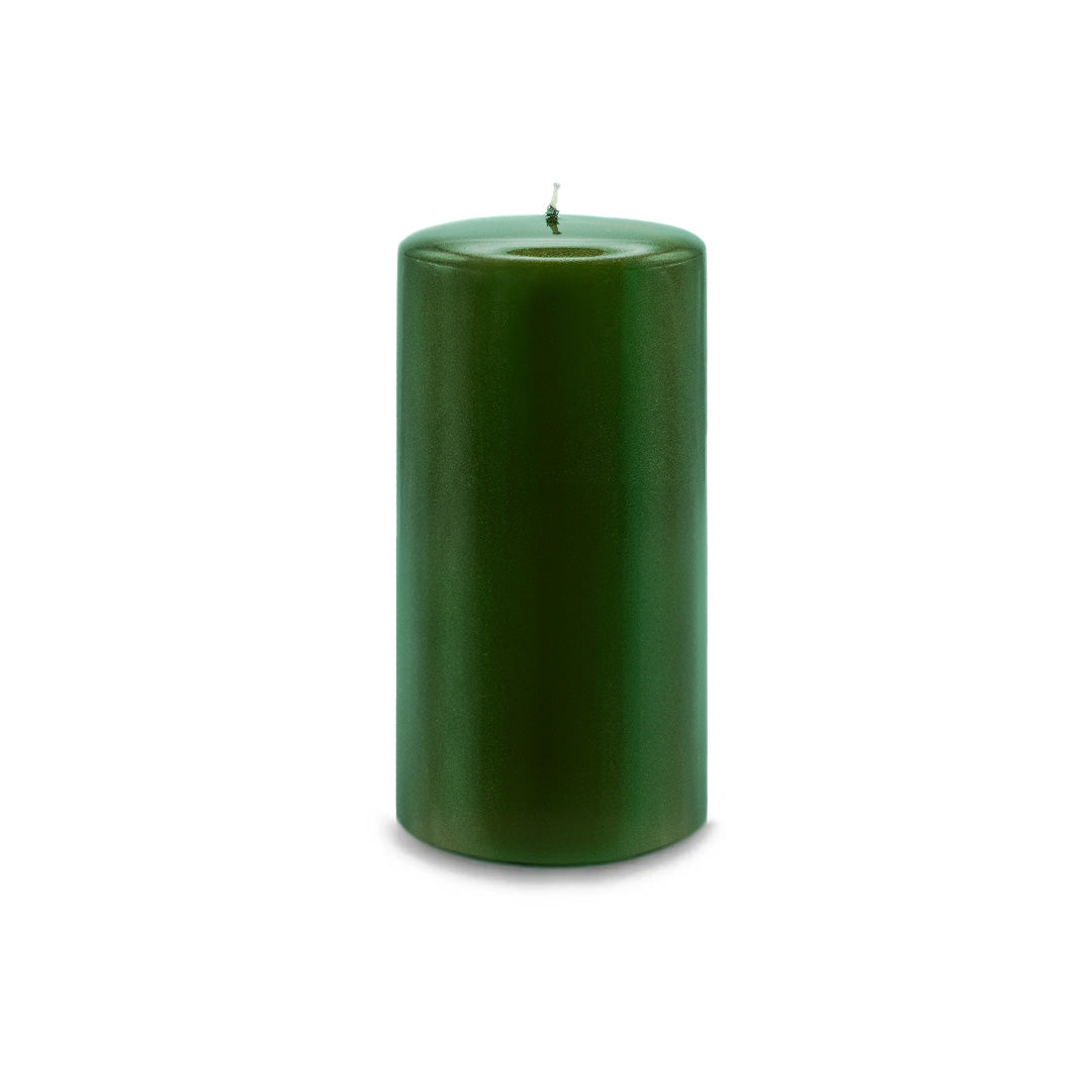 3" x 6" Metallic Pillar Candle