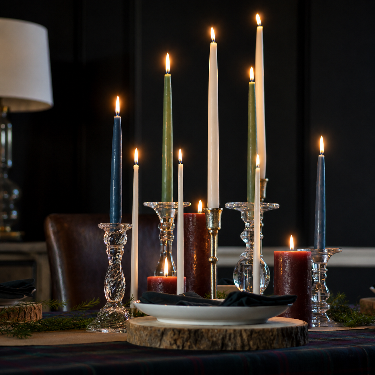 Taper Candles (7/8" diameter) - Seaside