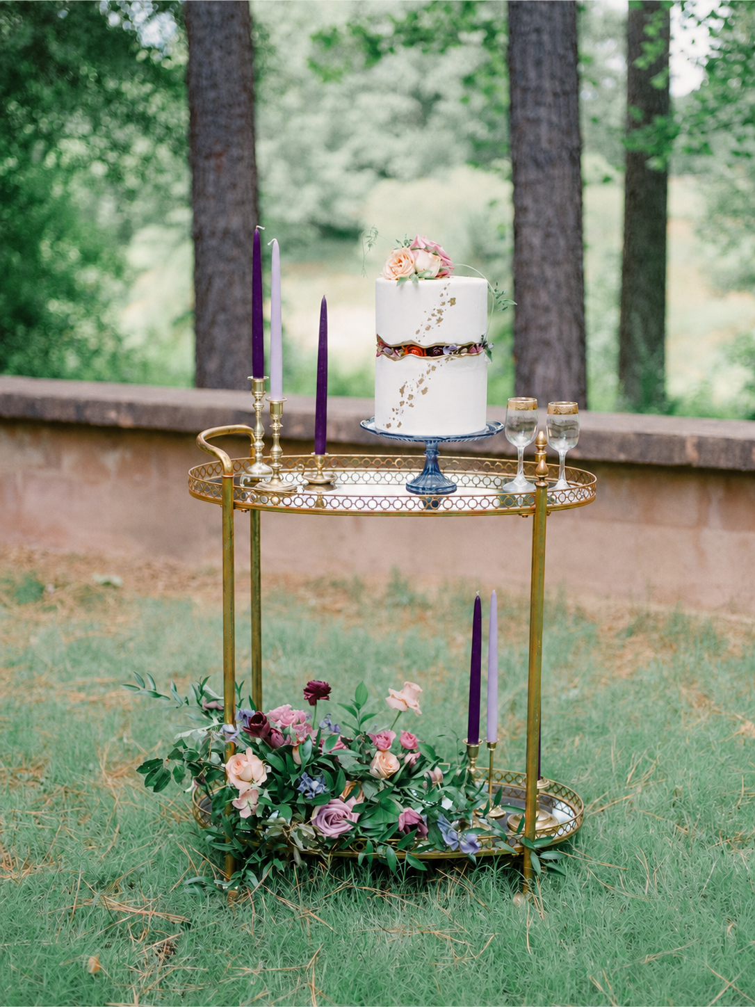 Taper Candles (7/8" diameter) - Sugar Plum