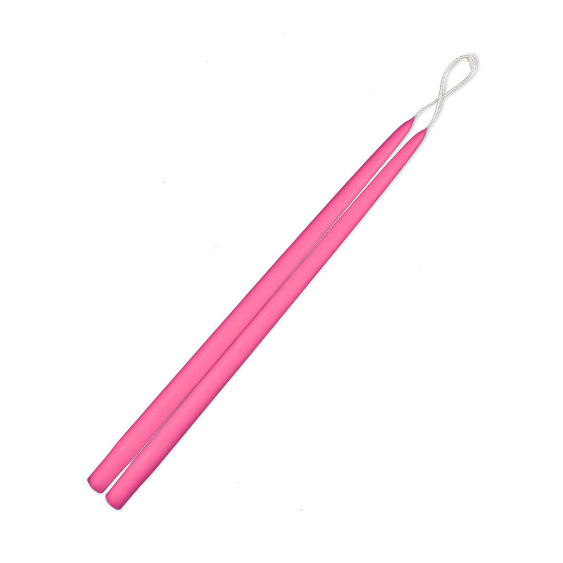 Taper Candles 12" - 12/box Hot Pink