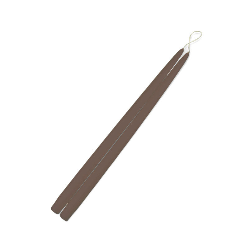 Taper Candles Espresso 15 in