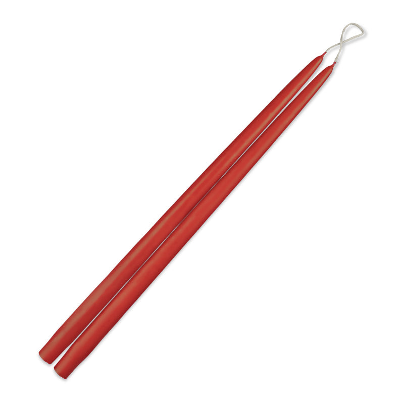 Taper Candles 18" - 12/box Wild Poppy