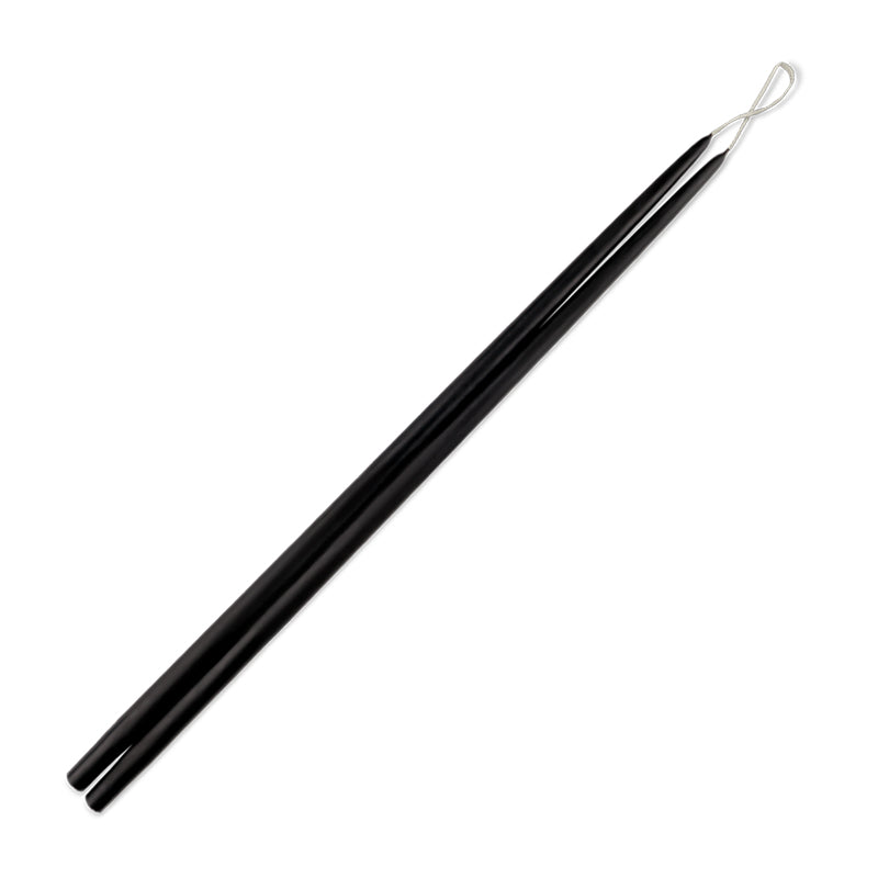 Taper Candles 30" - 12/box Black