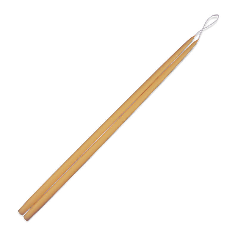 30 inch taper candles pair - Cafe Au Lait