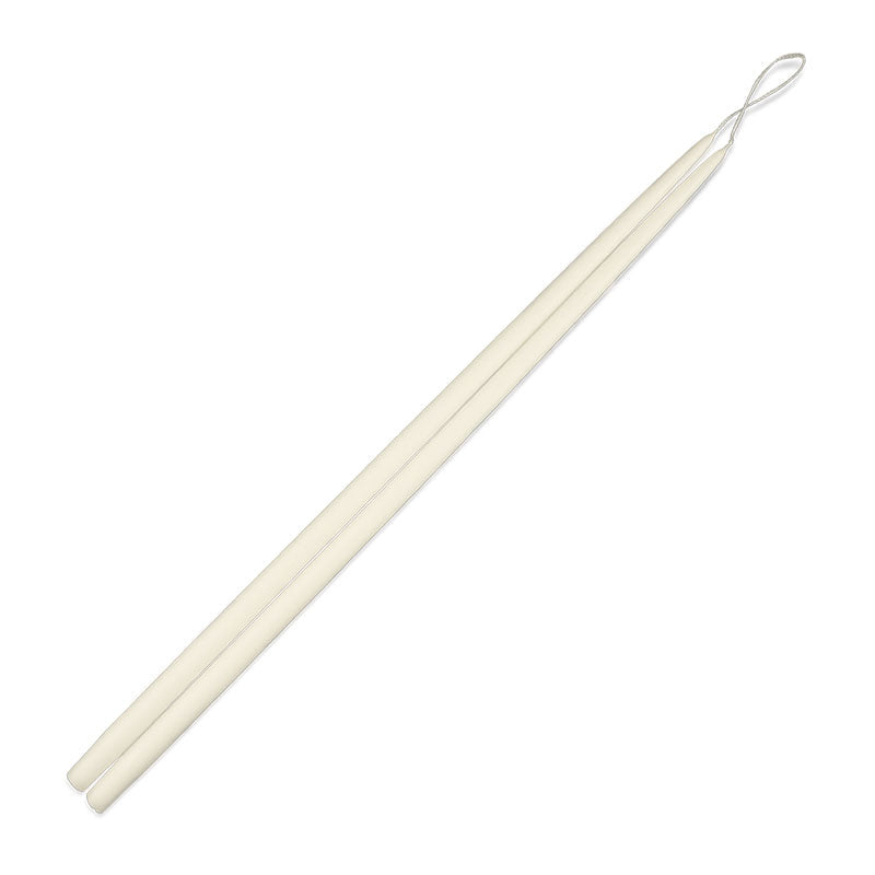 Taper Candles 30&quot; - 1 pair Ivory