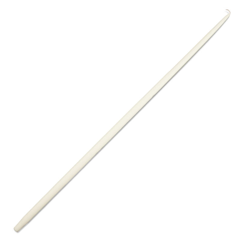 Ivory Taper Candle 39.4&quot;