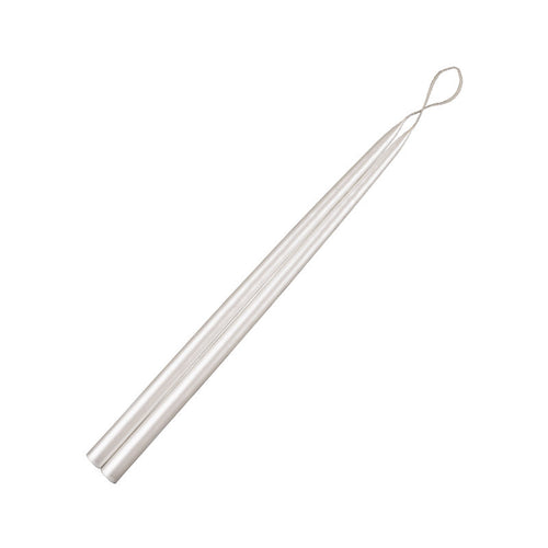 Taper Candles 12" - 12/box Metallic Pearl