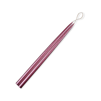 Thin Taper Candles (1/2" diameter) - Metallic Rose Gold