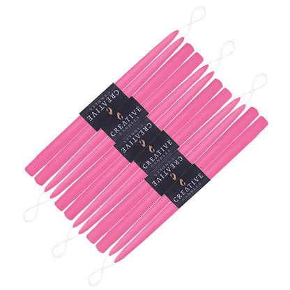 Taper Candles 18" - 12/box hot pink