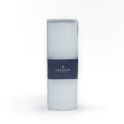 3" x 9" Classic Pillar Candle packaging