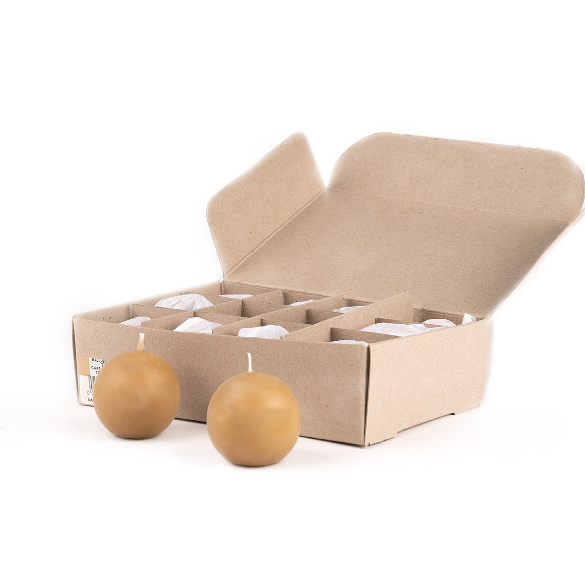 box of small ball candles
