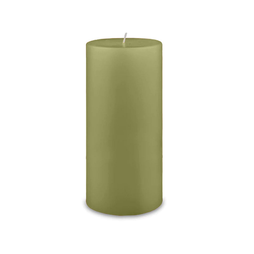 4" x 9" Classic Pillar Candle - desert olive