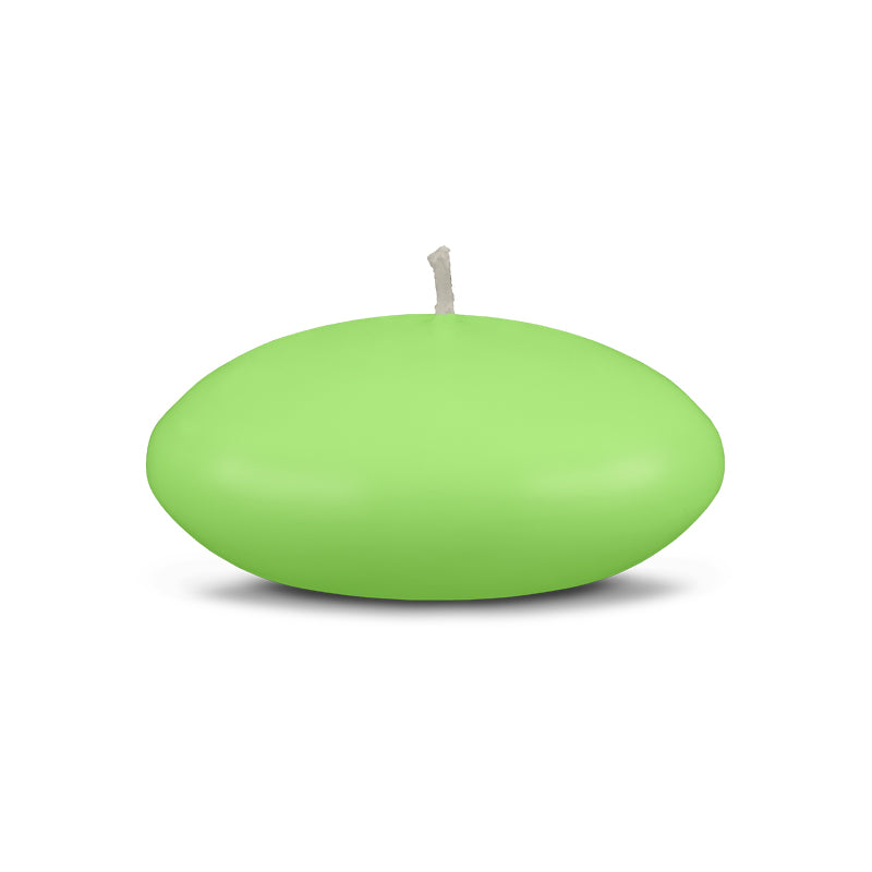 Floating Candles Md 3" - 1 piece Lime Green