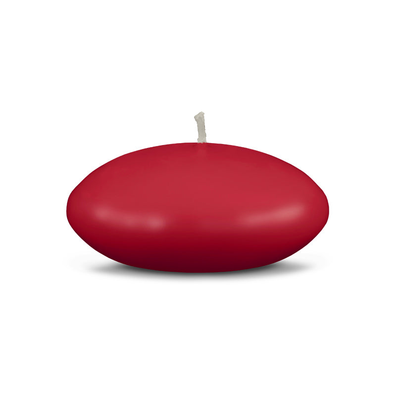 Floating Candles Md 3" - 1 piece Red