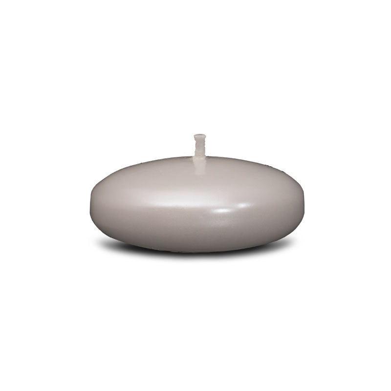 Metallic Floating Candles - Small 2 3/8" Pearl