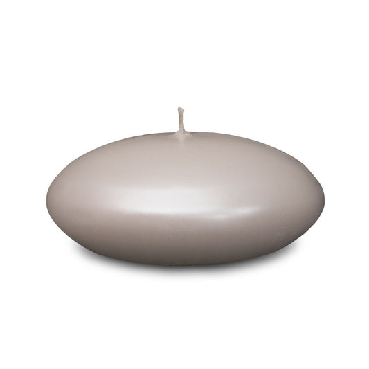 Metallic Floating Candles - Medium 3" Pearl