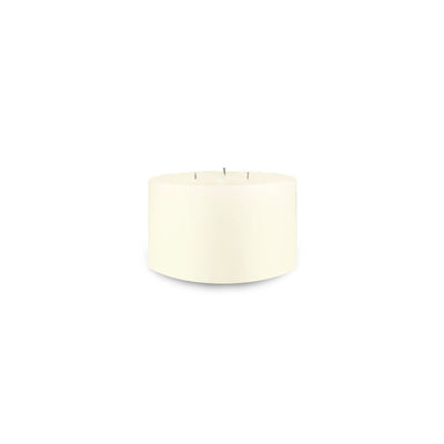 6" x 3" Contemporary 3-Wick Pillar Candle